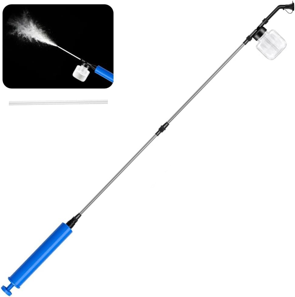Diatomaceous Earth Duster, 18 to 53 inches Adjustable Powder Sprayer
