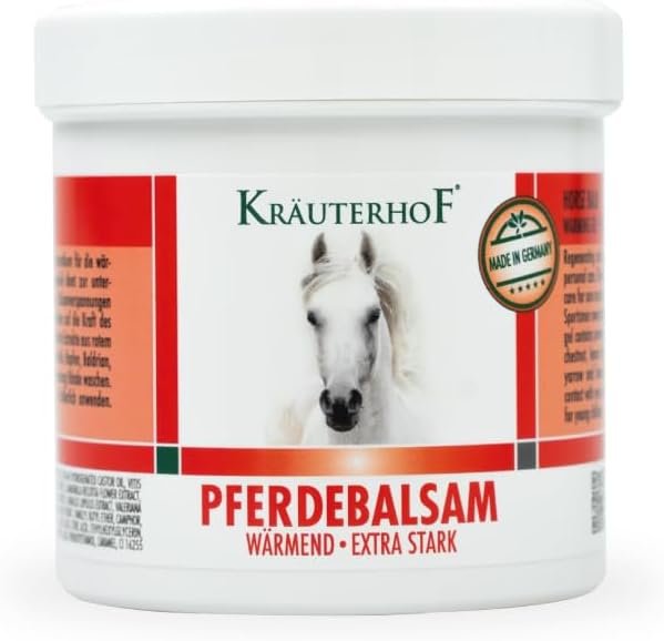 Winter-Warming Gel (Strong Effect) With Hops, Yarrow, Mistletoe, Lemon Balm, Vines Leaves, Horse Chestnut – 250 ml by Krauterhof