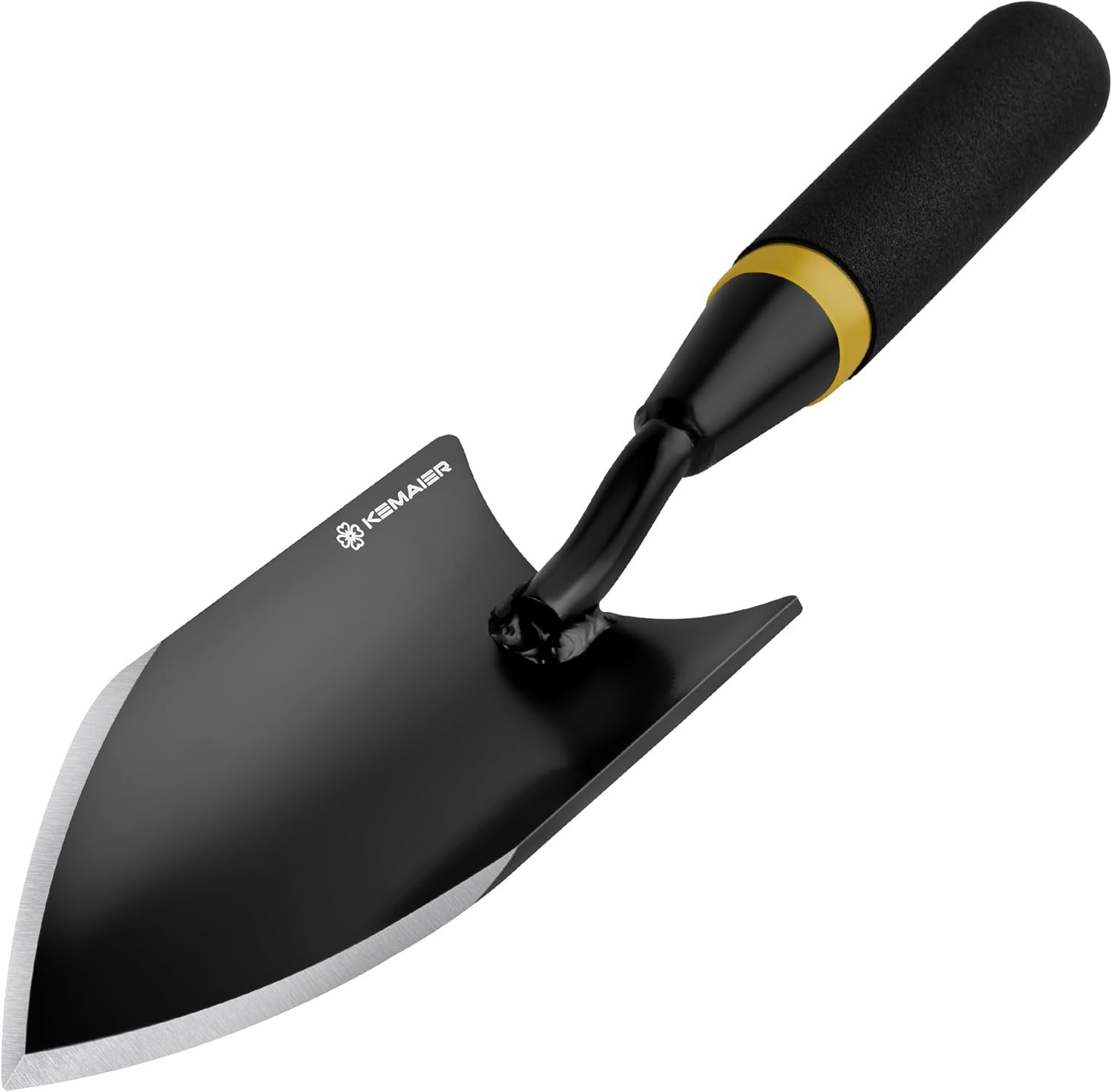 Kemaier Heavy Duty Gardening Hand Trowel – Carbon Steel Shovels Tool