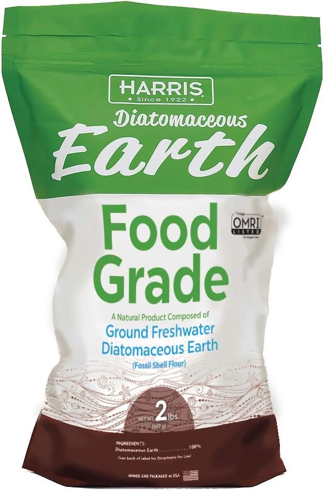 Harris Diatomaceous Earth Food Grade, 2lb OMRI Listed – Approved for Organic Use