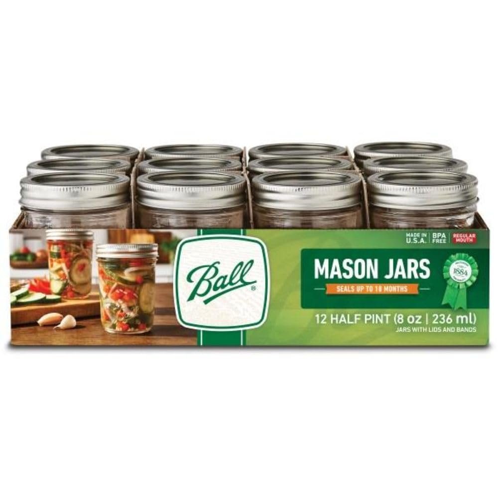Ball, Jar Quilted, 12 Count