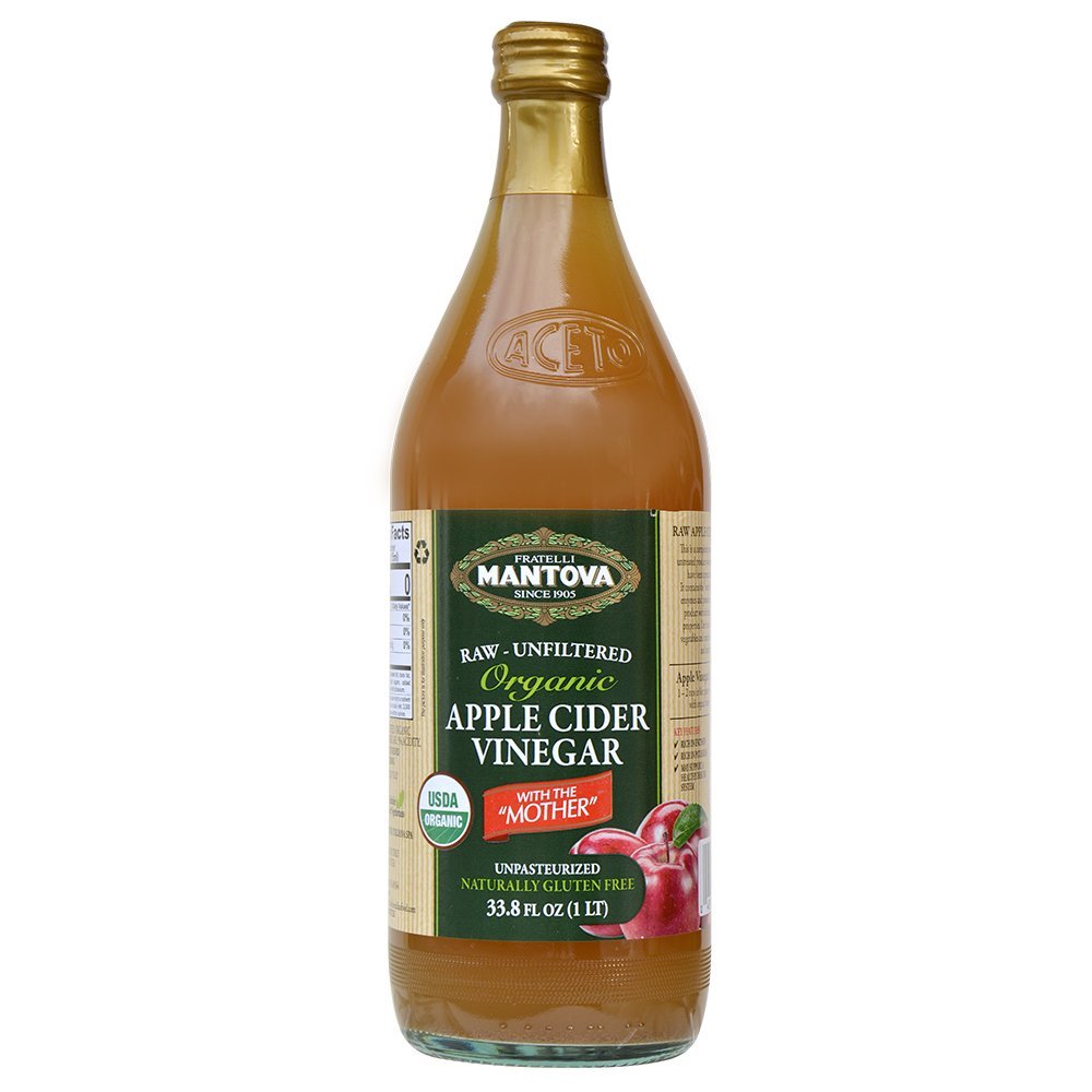 100% Raw-unfiltered Organic Apple Cider Vinegar with “The Mother” 34 Oz (Pack of 1) USDA Certified Organic – All Natural Ingredients, Great for Cooking, Salad Dressings, Marinades, Versatile Pantry Essential for Your Wellness Routine