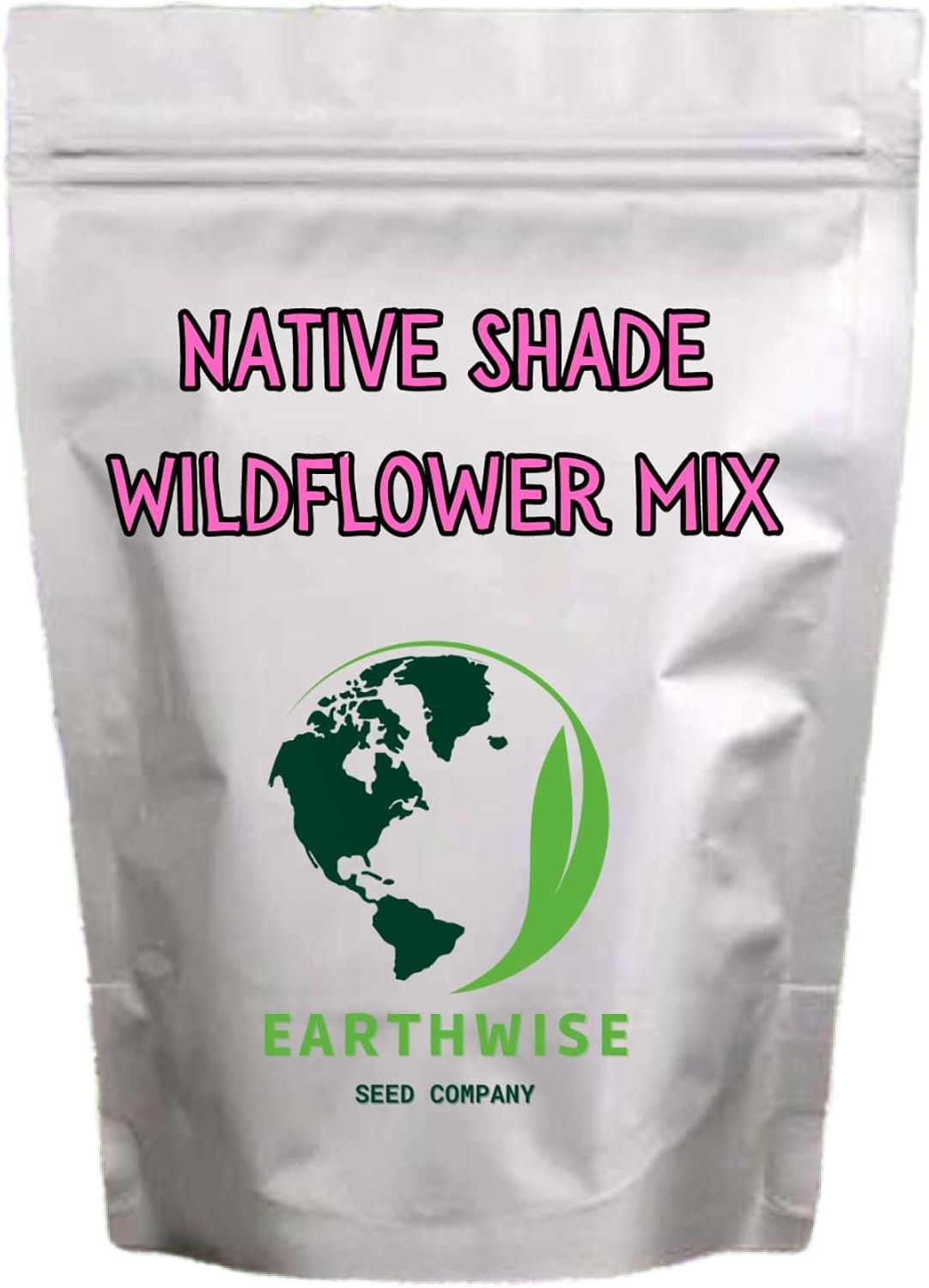 Earthwise Shady Native Wildflower Seed Mix – 1/2 lb, 375 sq ft