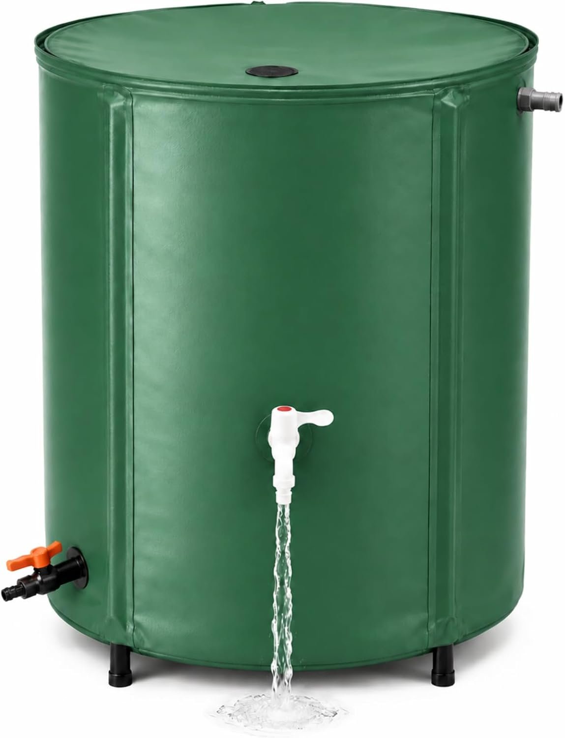 66 Gallon Collapsible Rain Barrel Water Storage Containers