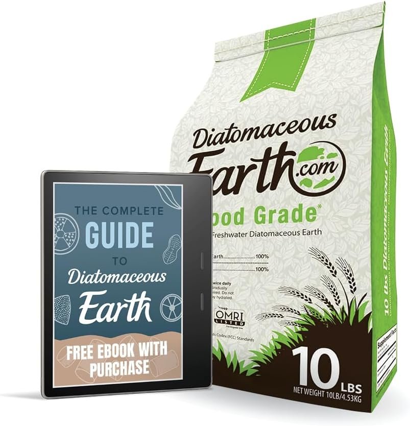 DiatomaceousEarth Food Grade Diatomaceous Earth – 10lb | 100% Organic, All-Natural Powder | Safe for Humans & Pets | OMRI Listed for Organic Use