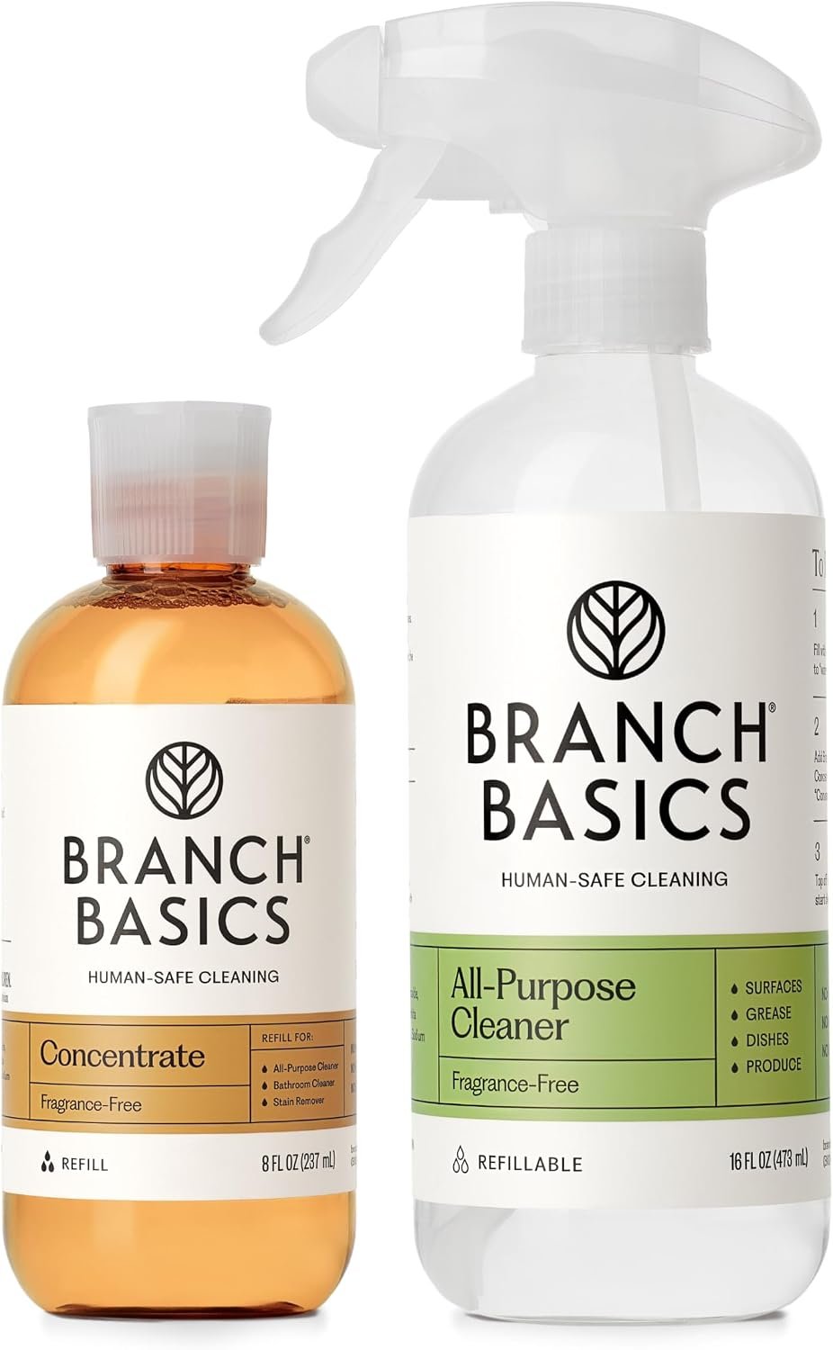 Branch Basics All-Purpose Cleaning Kit: Refillable Surface Cleaner