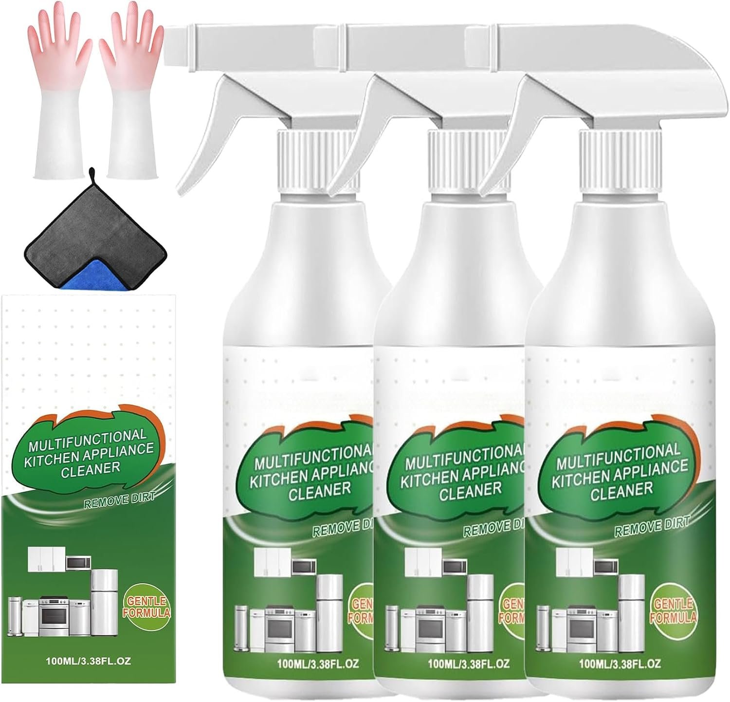 Multi-purpose Enzyme Foam Cleaner – Enzyme Foam Cleaner, Kitchen Enzyme Cleaner Spray, For Kitchen, Household, Oven, Stove, Range Hood