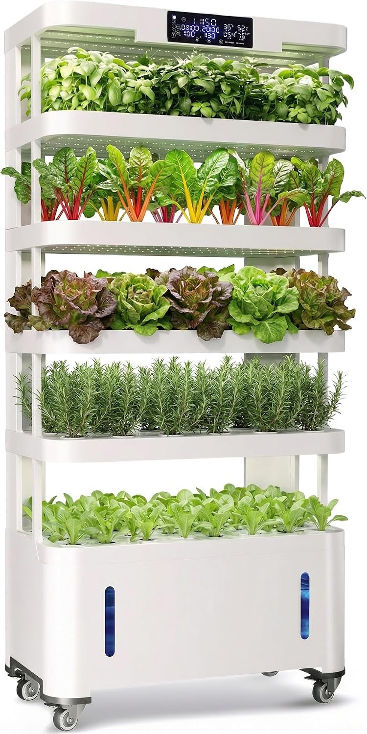 Large Hydroponics Growing System, 148-Pod Vertical Hydroponic Tower Garden