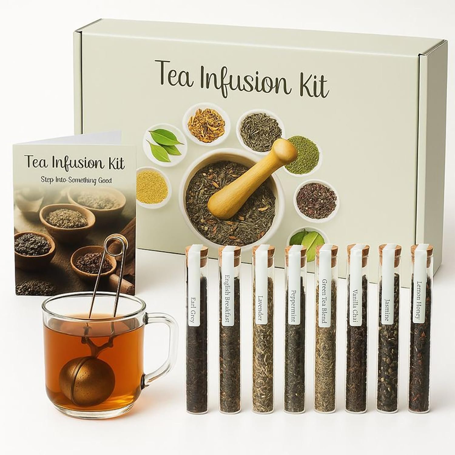 Tea Gift Set – Unique Gifts For Women and Men – Loose Leaf Tea Sampler Kit