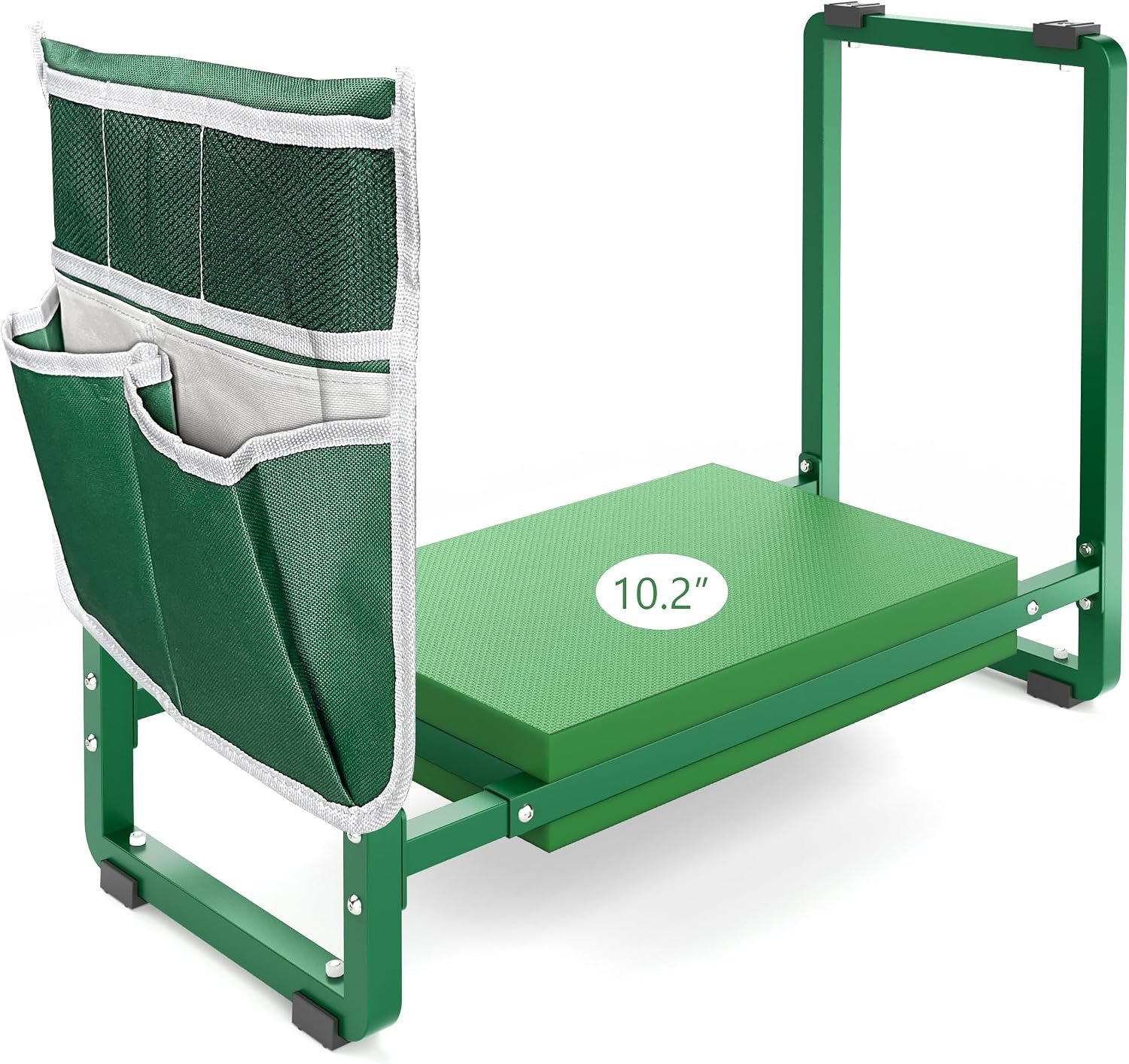 Garden Kneeler and Seat, 10.2″ Wider Heavy Duty Thick for Kneeling and Seat