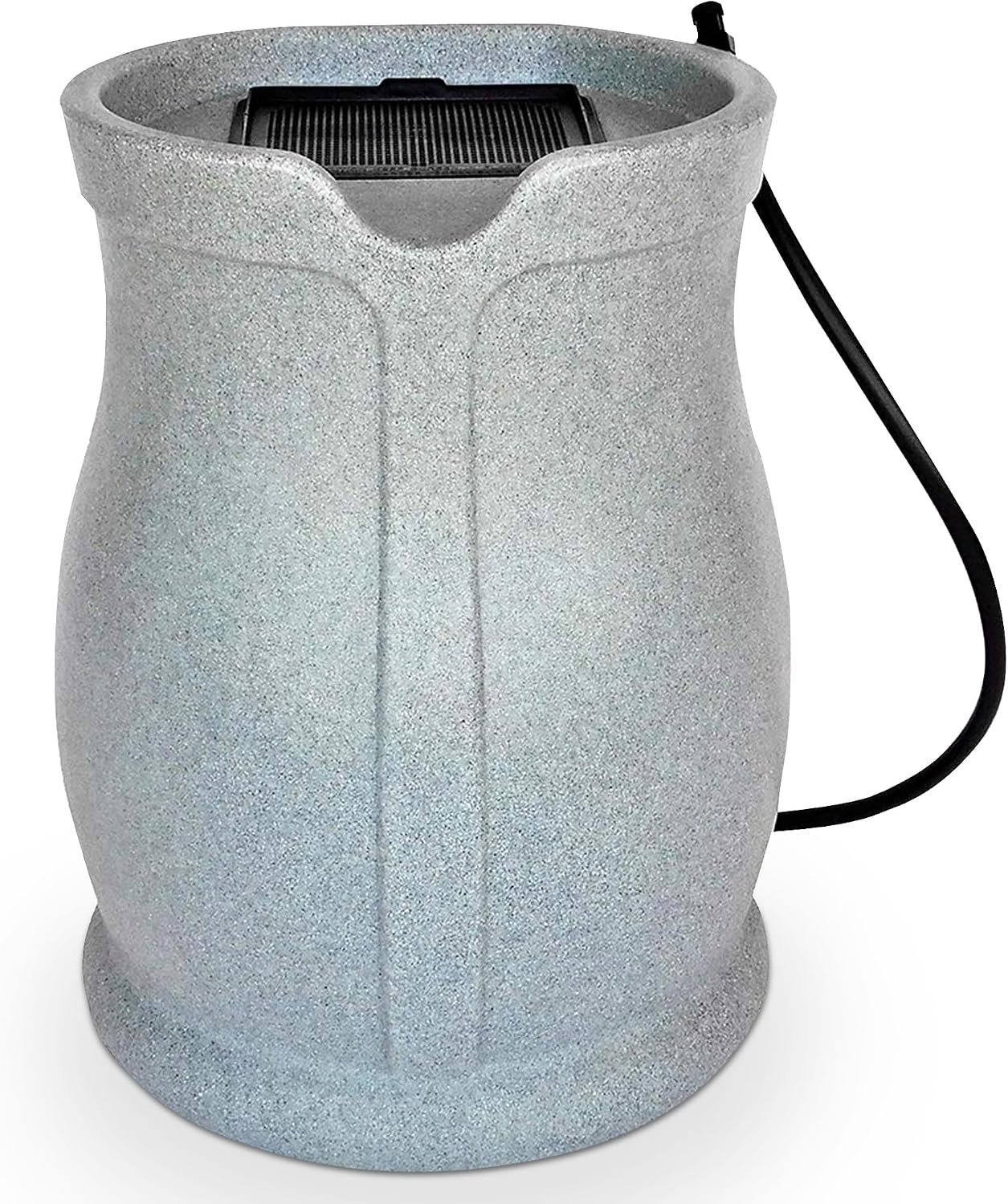 FCMP Outdoor Catalina 45 Gallon Rain Barrel, Light Granite