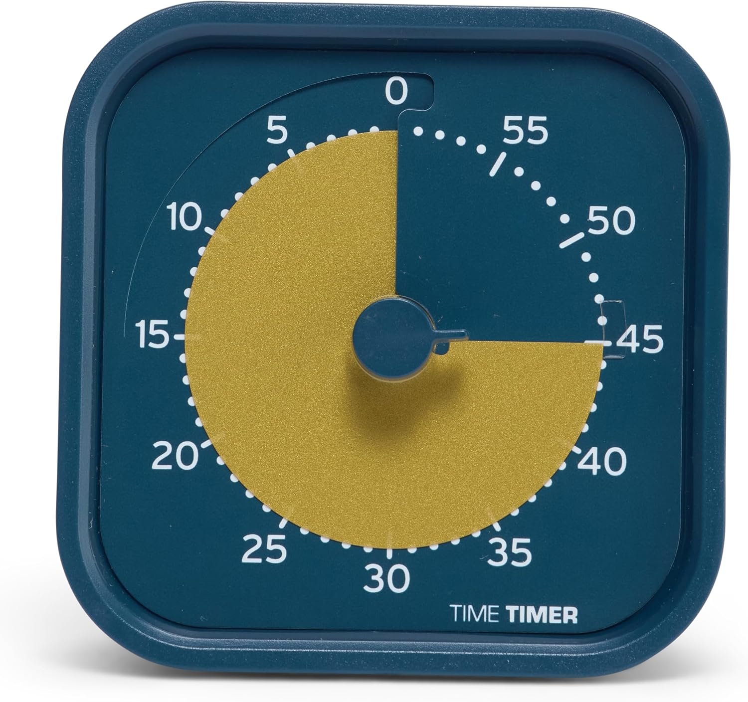 Time Timer MOD – Home Edition – Individual Sized 60 Minute Visual Countdown Timer for ADHD, Adults, Students, and Pomodoro with Silent Operation (Metallic Midnight)