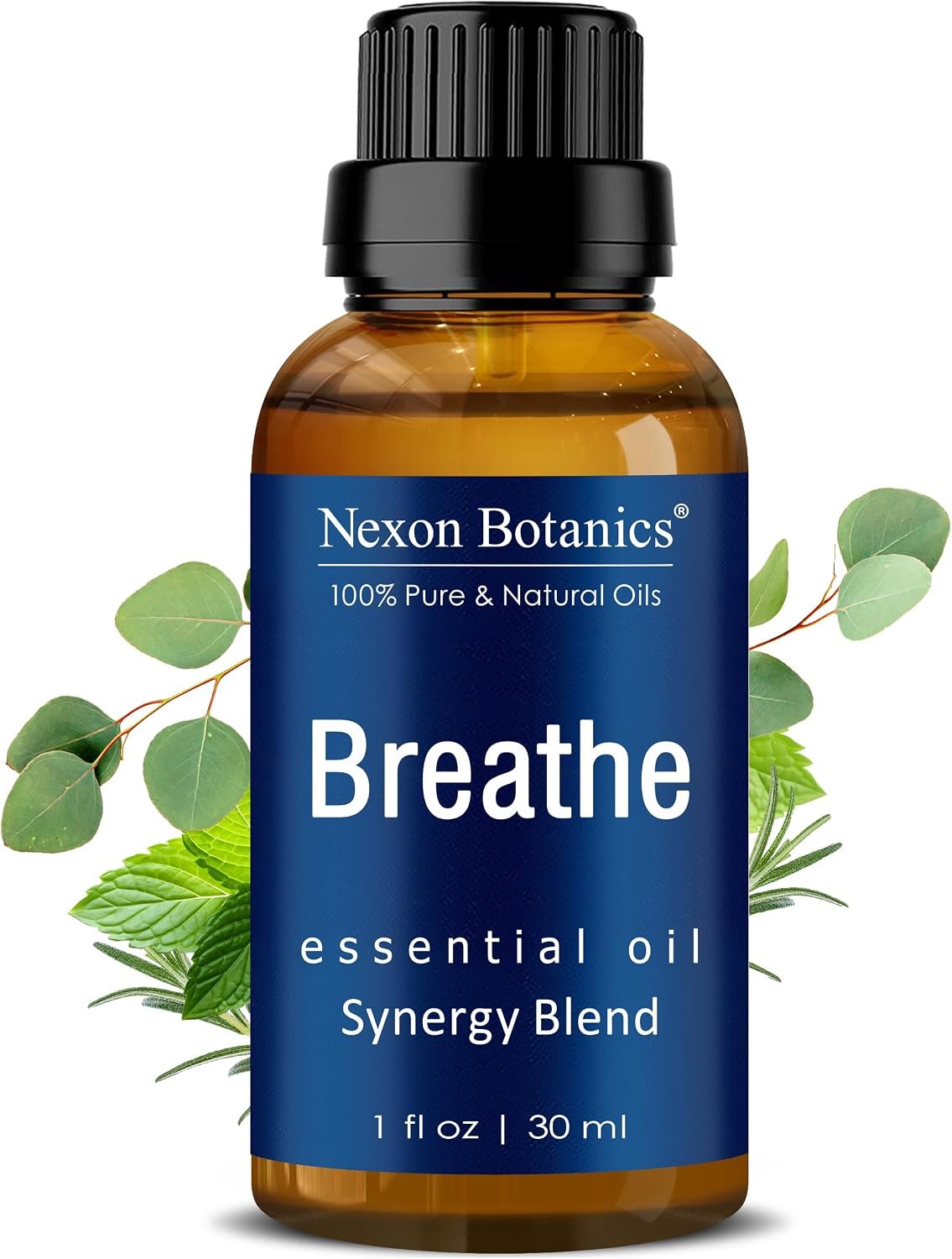 Breathe Essential Oil Blend 30 ml – Eucalyptus, Menthol for Humidifiers