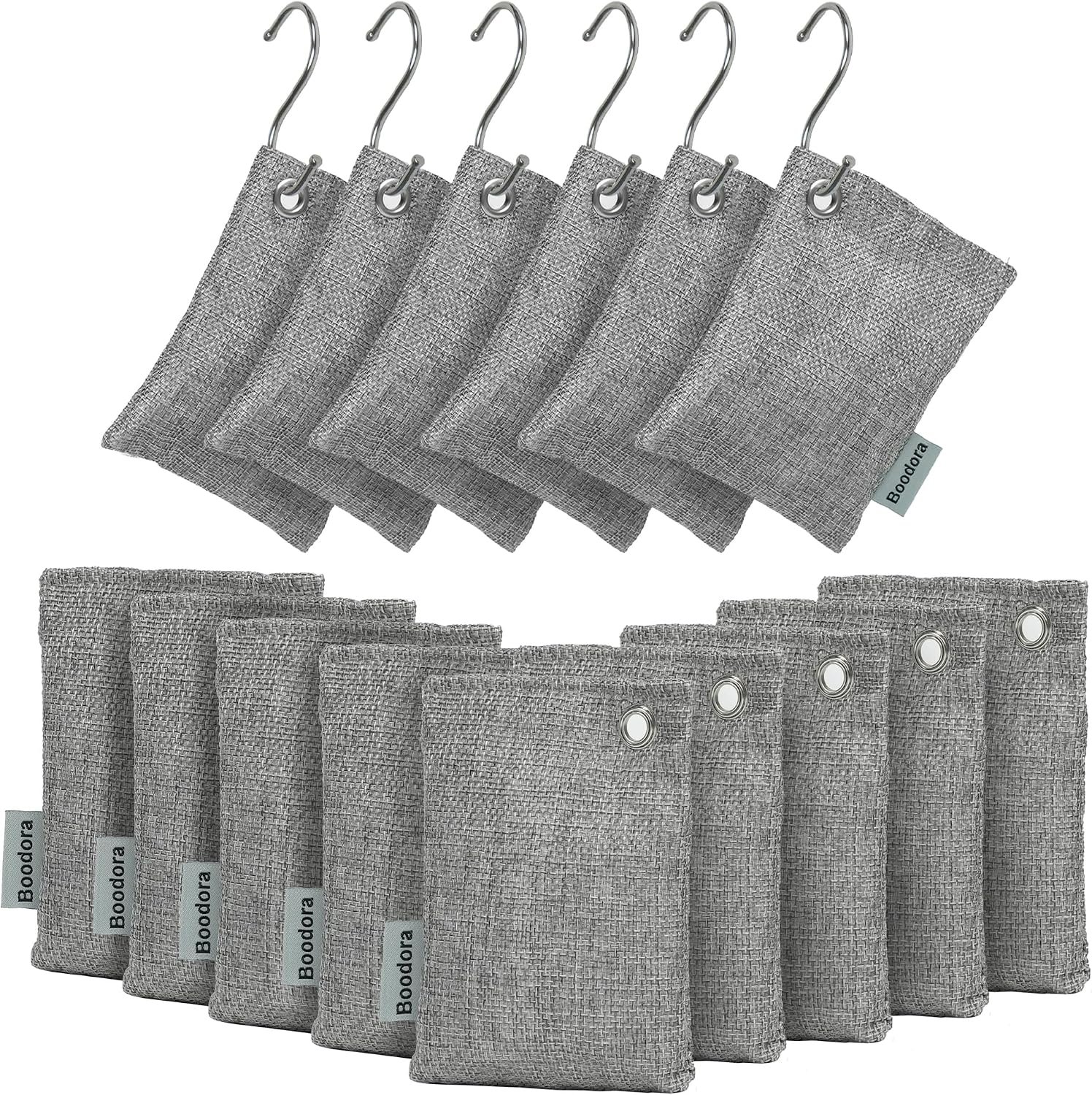 Activated Charcoal Bags, 15 Pack, 70g Bamboo Charcoal