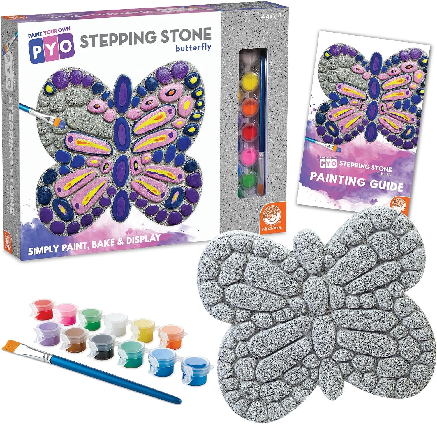 MindWare Paint Your Own Stepping Stone Butterfly