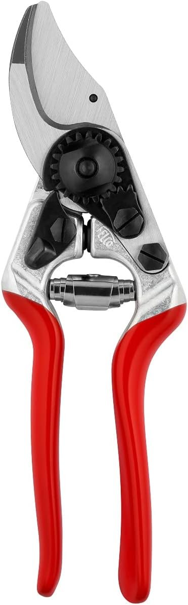 Felco F 14 Pruning Shears – 7.1″ Garden Clippers for Small Hands with Bypass & Anvil Blades | Hand Pruners for Gardening | Garden Tool Cutter with Forged Alloy Steel Build, Lightweight Swiss Design