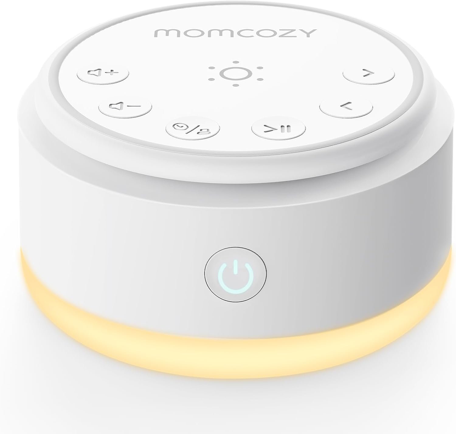 Momcozy Sound Machine for Baby-20 Soothing Sounds & Touch Warm Light Portable White Noise for Kids & Adults for Sleeping Timer and Memory | Ideal Travel Companion & Nursery Must-Have