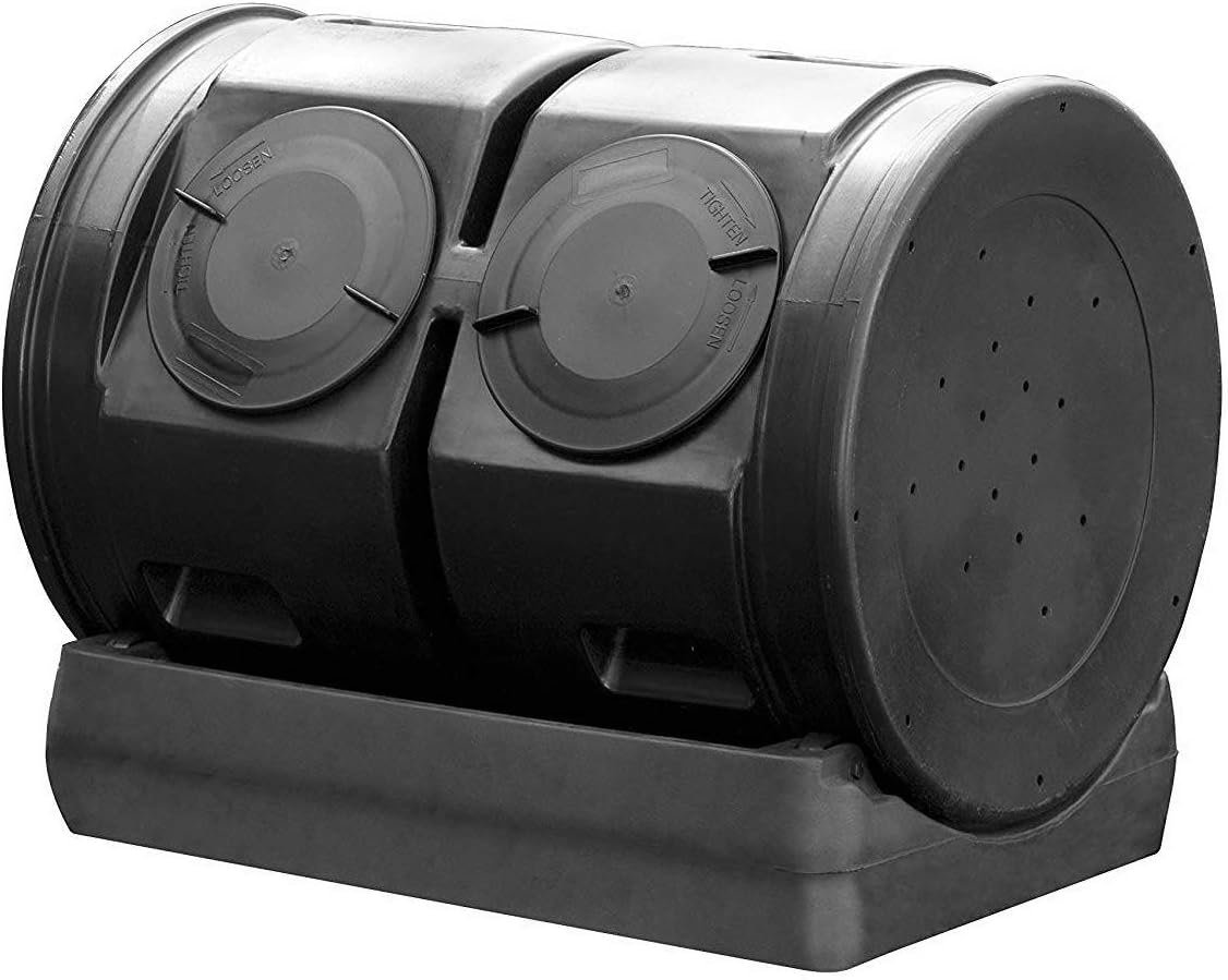 Good Ideas Compost Wizard Dueling Tumbler, 7 Cubic Foot Capacity