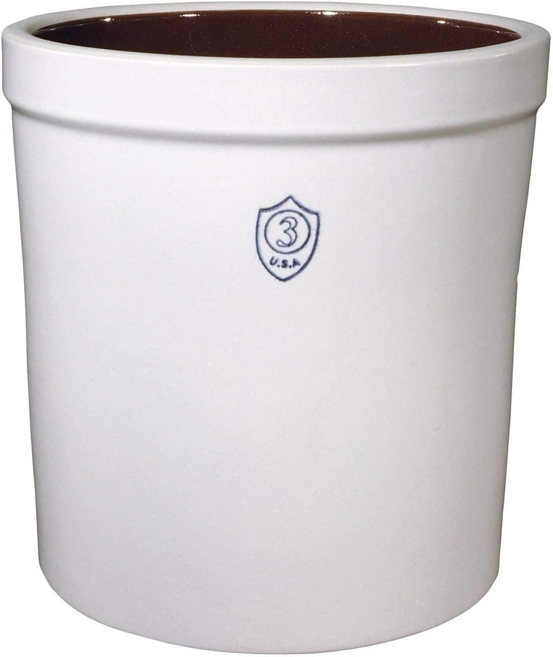 Ohio Stoneware Numbered Pickling and Fermenting Crock 3 Gallon