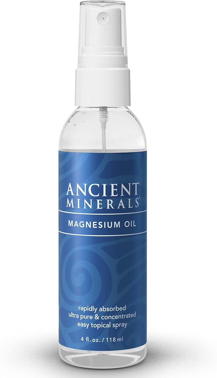 Ancient Minerals Magnesium Oil Spray, Zechstein Chloride, 4oz