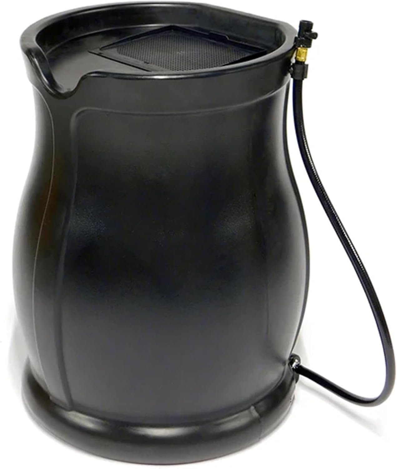 FCMP Outdoor Catalina 45 Gallon Rain Barrel, Black