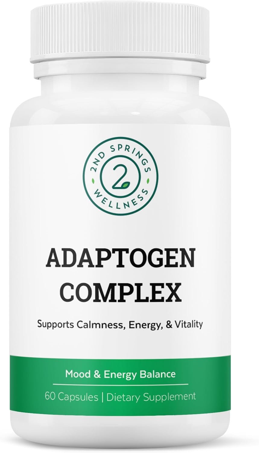 Adaptogen Complex Supplement | 9 Adaptogens with Ashwagandha