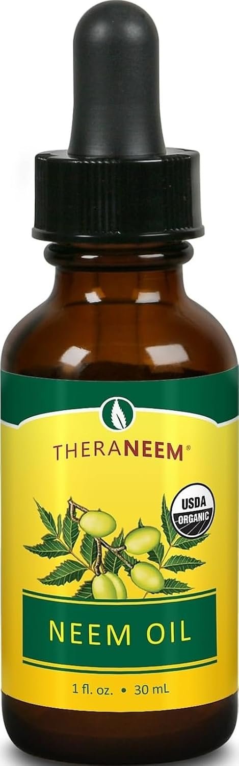 TheraNeem Neem Oil for Women & Men, Face, Hair, Nails & More, 1 fl oz