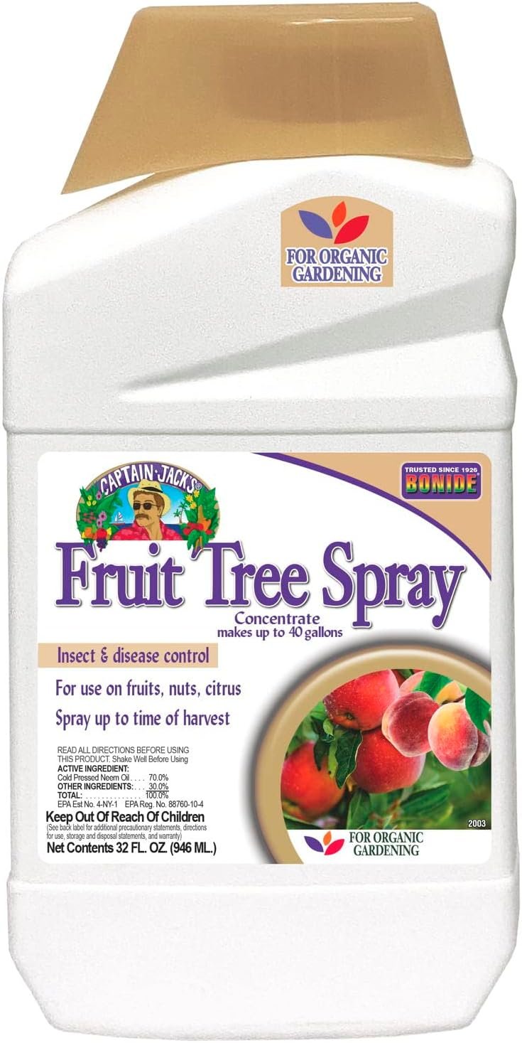Bonide Captain Jack’s Fruit Tree Spray, 32 oz Concentrate