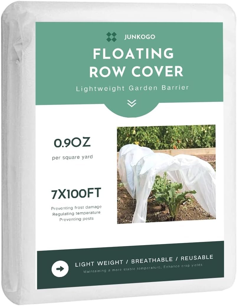Plant Freeze Protection Cover, 7×100 FT Floating Row Cover