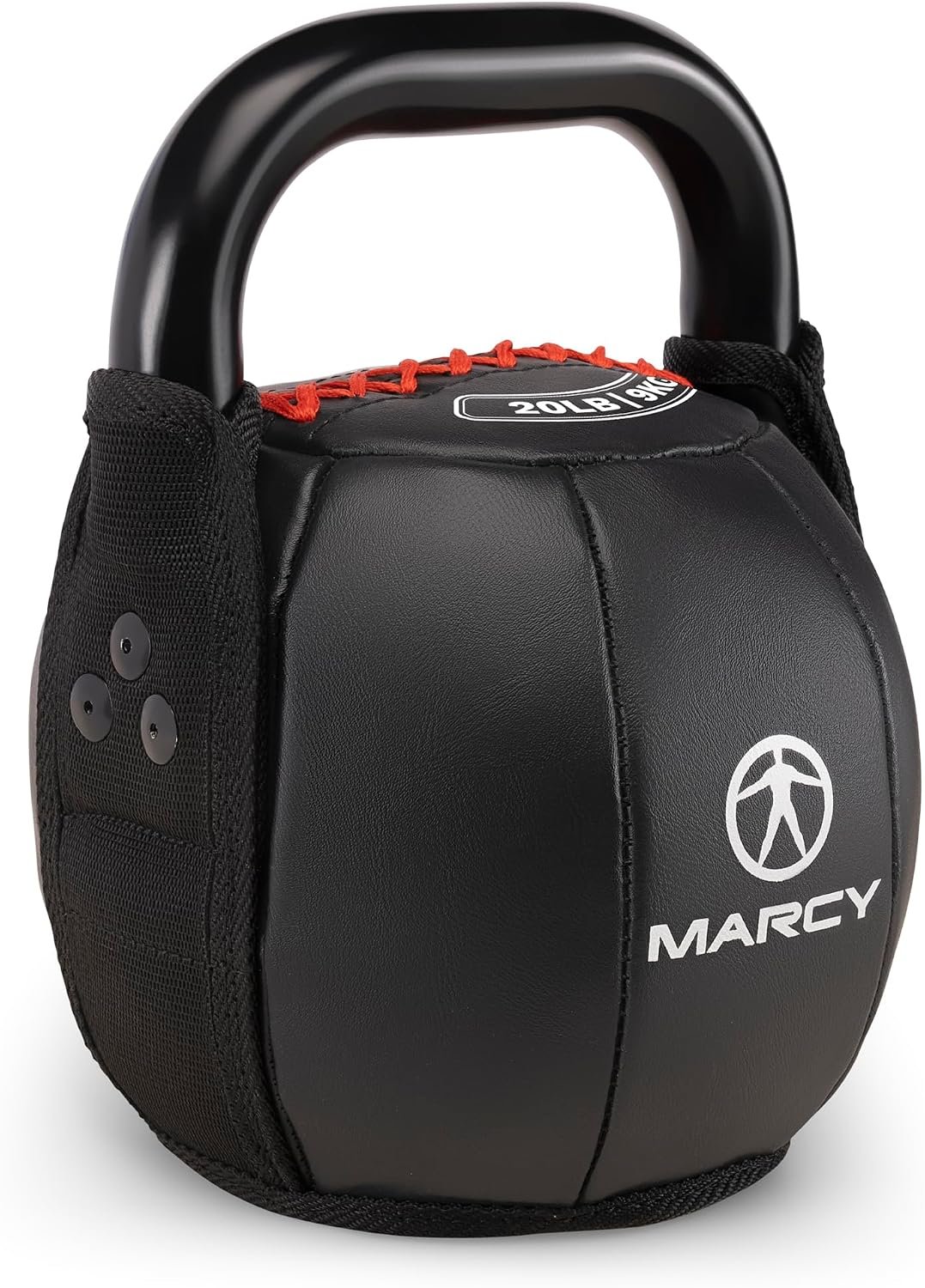 Marcy Strength Training Soft Kettlebell with Handle for Weightlifting, Conditioning, Strength and core Training 10 lbs – 40 lbs