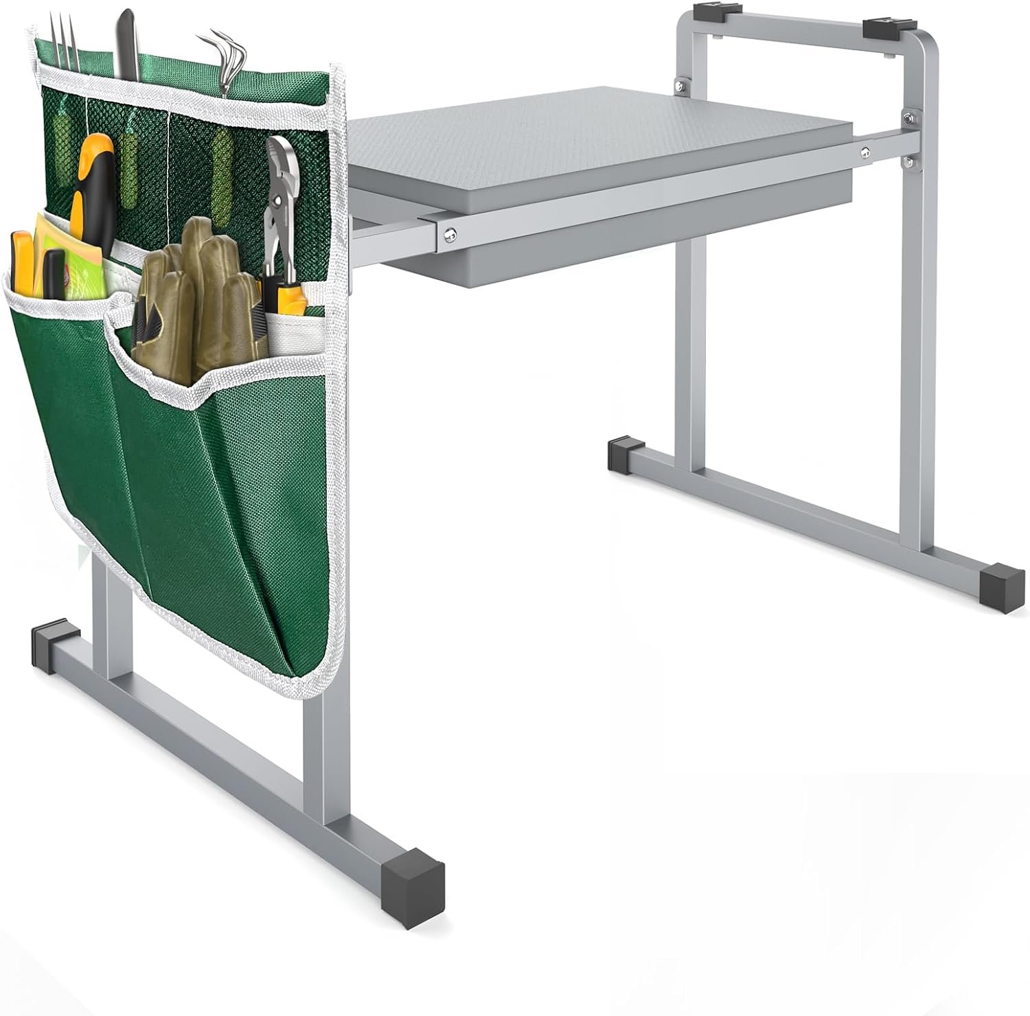 Garden Kneeler and Seat, 10.2″ Stable and Save Anti-Tipping with Handle