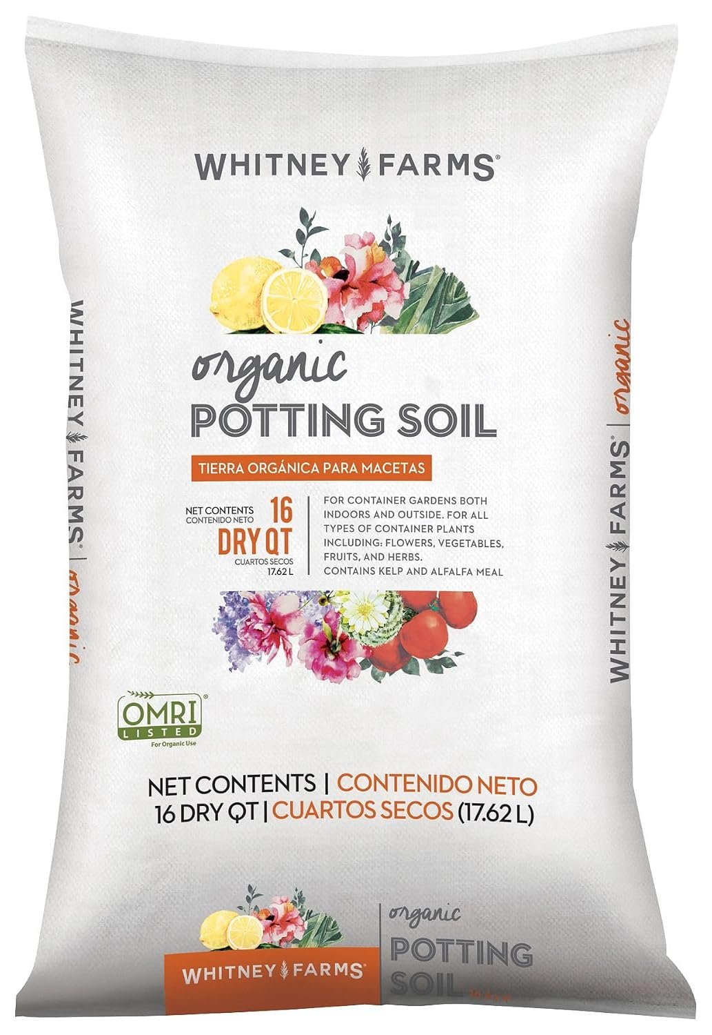 Whitney Farms Organic Potting Soil, 16 qt.