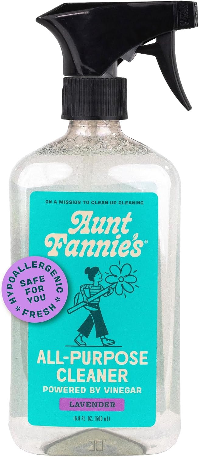 Aunt Fannie’s All Purpose Vinegar Cleaner Spray, Lavender, Pack of 1