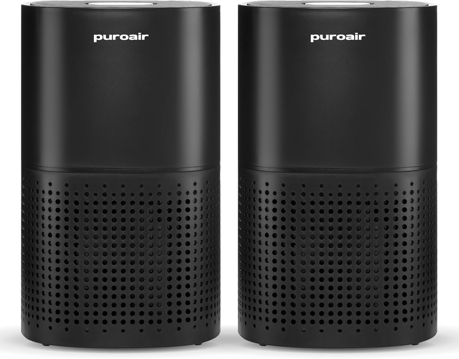 PuroAir 240 HEPA Air Purifiers for Home Pets Bedroom – 1,000 Ft² (2PK)