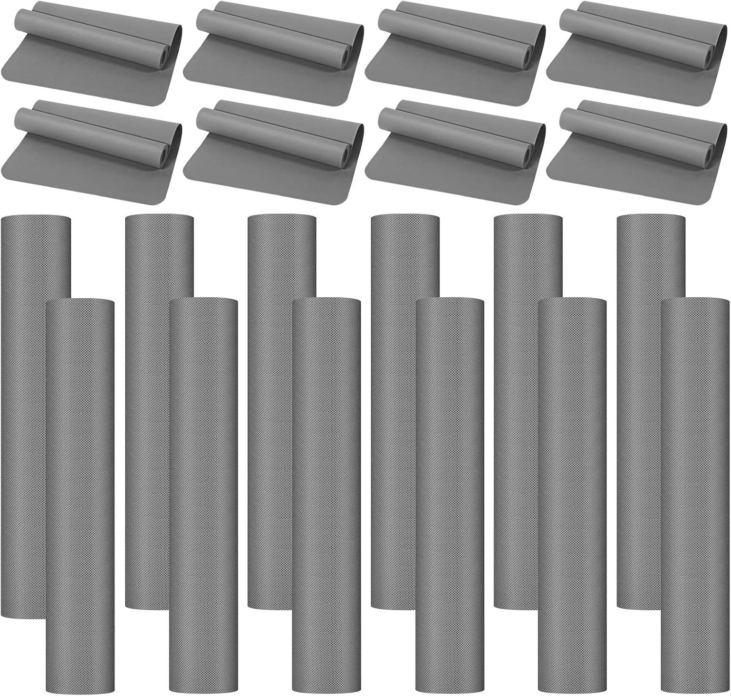 LEIFIDE 10 Pack Yoga Mat Bulk 68” x 24” x 4mm Thick Yoga Mat