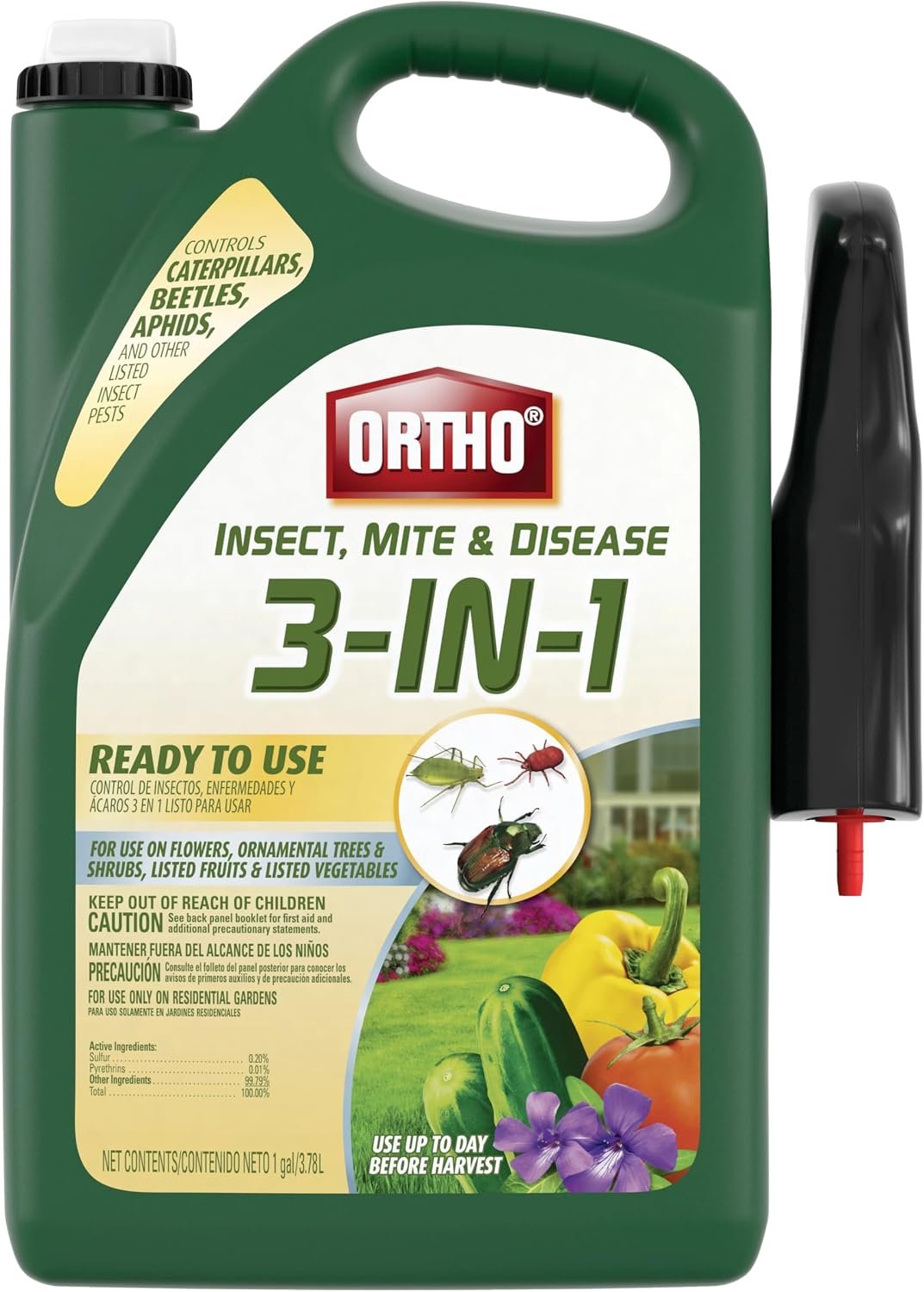 Ortho Insect, Mite and Disease 3-in-1 Ready-To-Use, 1 gal.