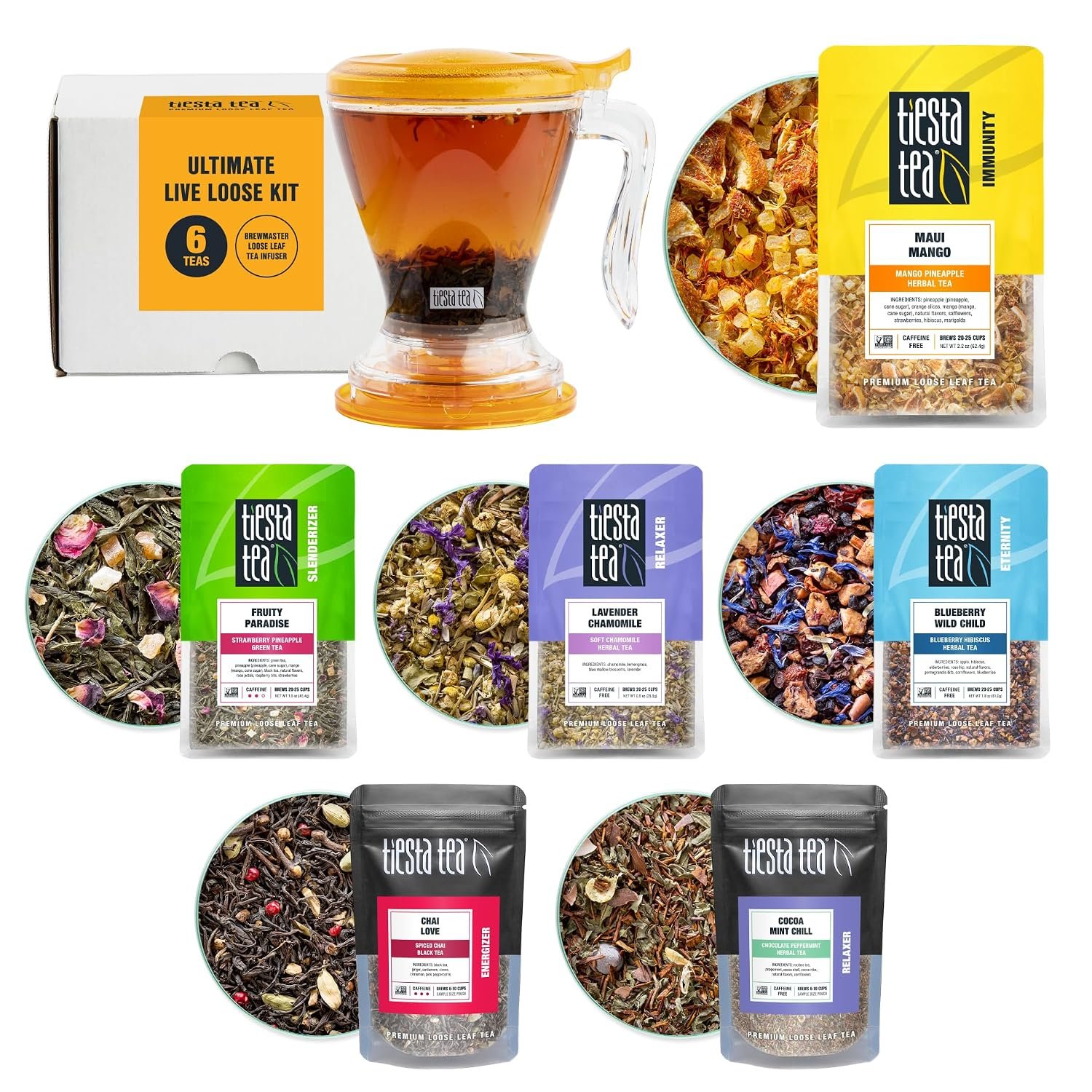 Tiesta Tea Ultimate Live Loose Leaf Kit