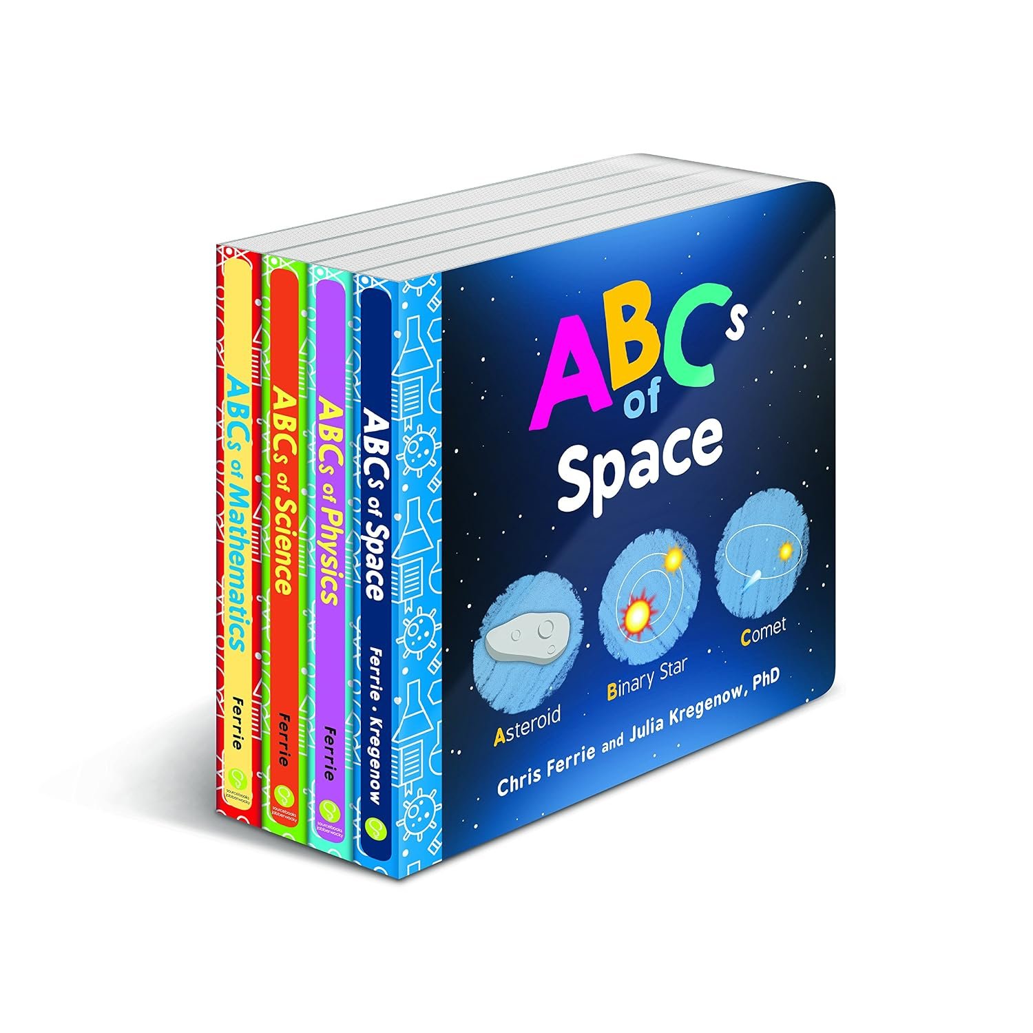 Baby University ABC’s Board Book Set: A Scientific Alphabet for Toddlers 1-3