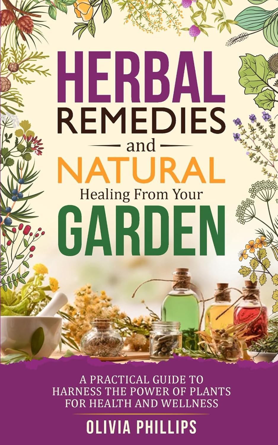 Herbal Remedies & Natural Healing from Your Garden: A Practical Guide to Harness the Power of Plants for Health and Wellness (Nourishing Generations: … Family, Fertility, and Maternal Wellness)